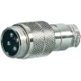 Acoplador de micrófono alan elektronik Midland NC 526 de 4 polos para conector macho y hembra de 4 polos