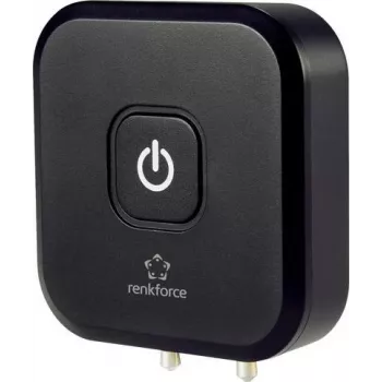 Transmisor de música Bluetooth® Renkforce RF-BTT-350 versión Bluetooth: 4.2 10 m batería integrada (RF-4509688)