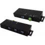 EXSYS EX-1517HMVS hub USB 3.2 Gen1 metálico gestionado de 7 puertos con protección contra sobretensión EDS de 15KV