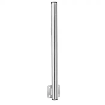 Soporte de balcón Extralink C600 600 mm, acero galvanizado, abrazaderas en U M8, carga máx. 15 kg