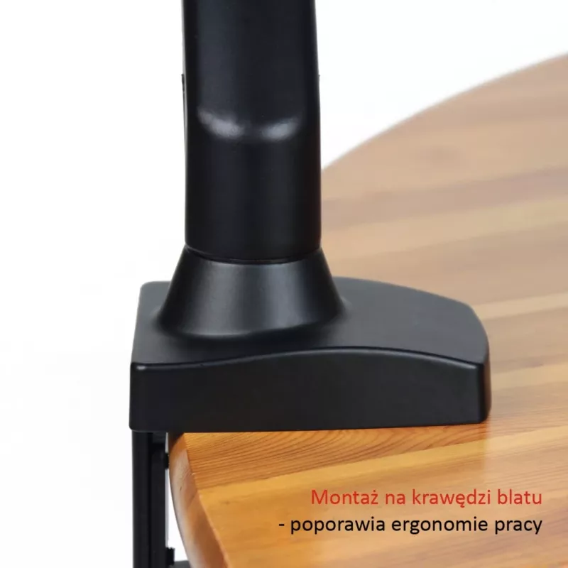 ART soporte de escritorio con resorte de gas para 1 monitor