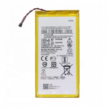 Batería de polímero de litio Motorola HZ40 para XT1710-09 Motorola Moto Z2 Play Dual (SNN5983A)