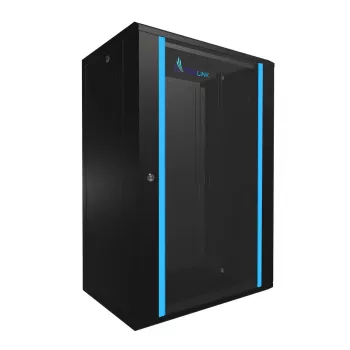 Rack de pared Extralink 18U 600x450 negro