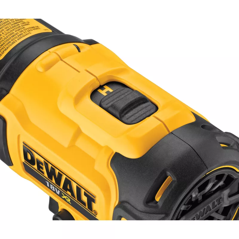 DeWALT DCE530N-XJ pistola de aire caliente pistola de aire caliente 190 l/min 530 °C amarilla
