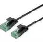 Cable de red UTP ROLINE RM Cat6A/Cl.EA delgado negro 5 m - UTP (21.45.3457)