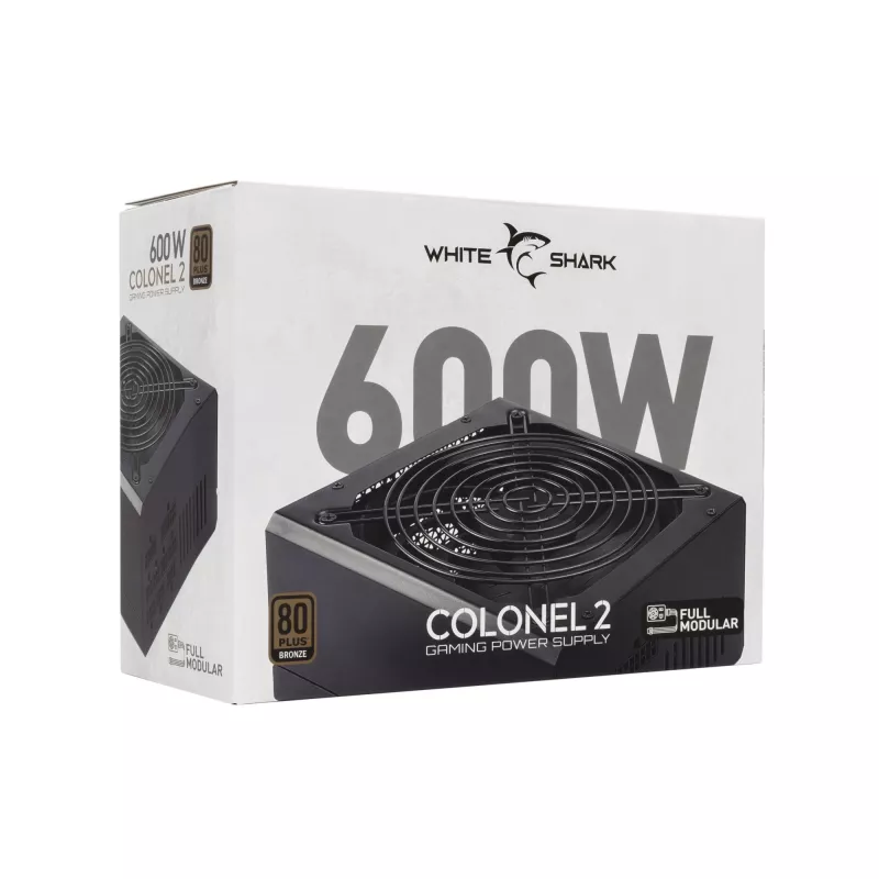 Fuente de alimentación White Shark GPSU-B600S Colonel-2 600W