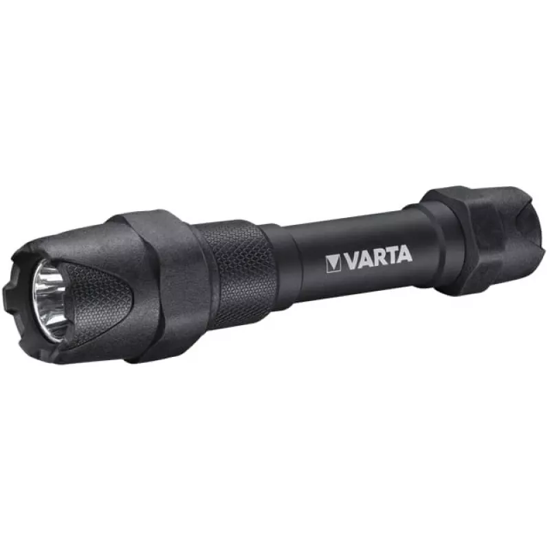 Varta Indestructible F20 Pro - Linterna - Negro - Aluminio - 9 m - IP67 - LED