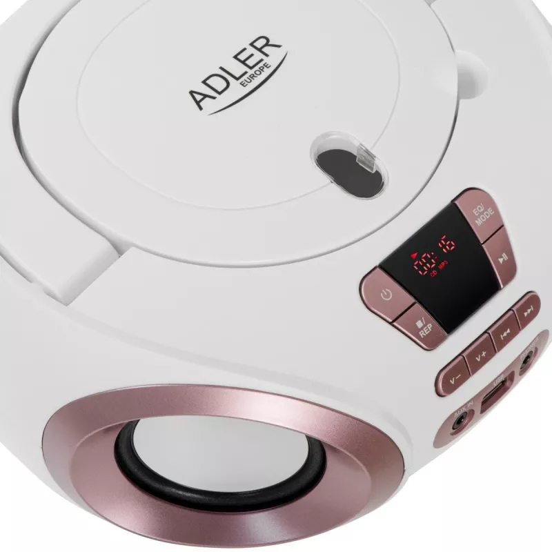 ADLER AD 1181wc - Reproductor de CD/MP3 (Boombox)