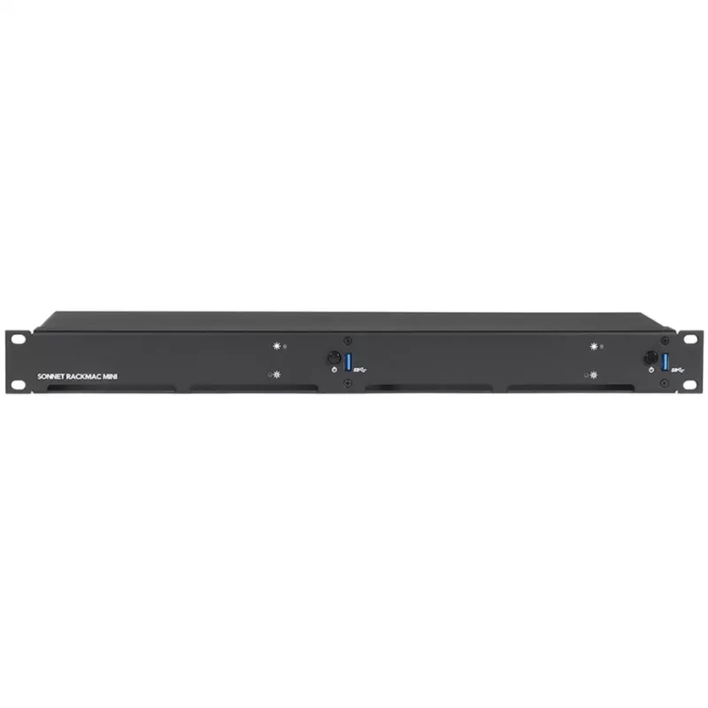Set de soporte Sonnet RackMac mini 1U negro