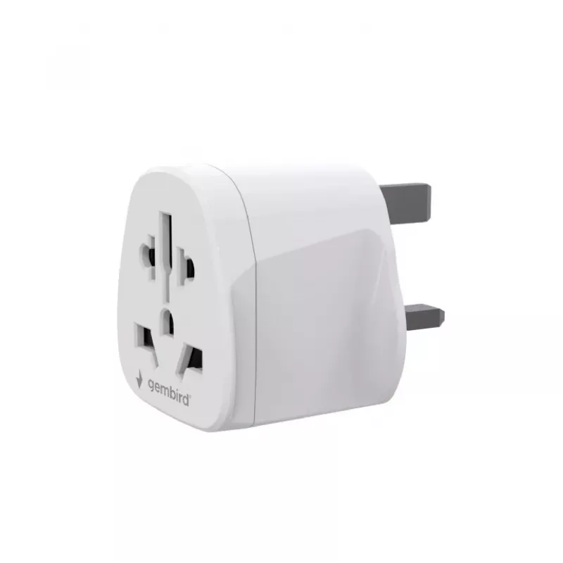Adaptador de red GEMBIRD A-AC-UKMINTF – enchufe UK tipo G a entrada IEC-C13, 15 A