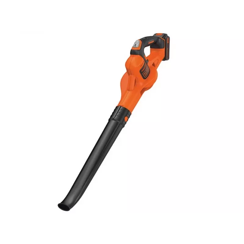 Black & Decker GWC1820PC Soplador de hojas a batería 209 km/h negro, naranja 18 V litio