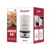 Vaporera Beper BC.250 3 cestas encimera 800 W acero inoxidable