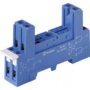 Finder base de relé 1 ud. 95.85.3 serie 40, serie 44 40.52, 40.61, 44.62 (95.85.3)