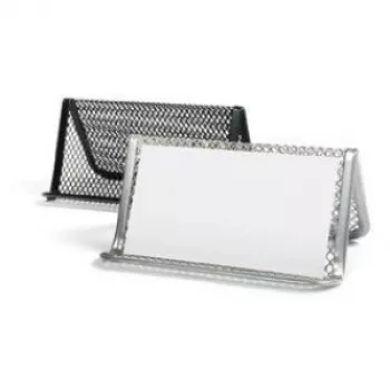 Soporte de oficina Forpus, negro, 1 compartimento, chapa perforada