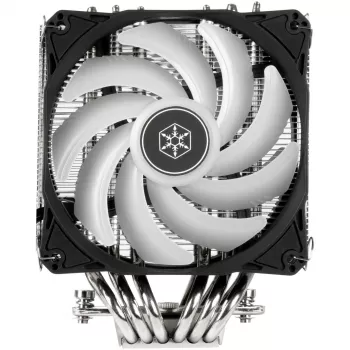 SilverStone Hydrogon D120 ARGB - Disipador de CPU por aire - (para: LGA1156, LGA1155, LGA2011, LGA1150, LGA1151, AM4, LGA2066, LGA1200, LGA1152, LGA1700)
