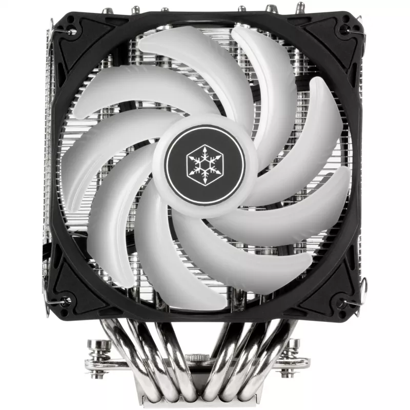 SilverStone Hydrogon D120 ARGB - Disipador de CPU por aire - (para: LGA1156, LGA1155, LGA2011, LGA1150, LGA1151, AM4, LGA2066, LGA1200, LGA1152, LGA1700)