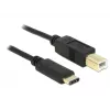 Cable USB DeLOCK 2 m USB2.0-C/USB2.0-B