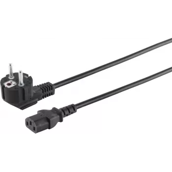 Cable de alimentación S/CONN ShiverPeaks 60007-15 negro 15 m