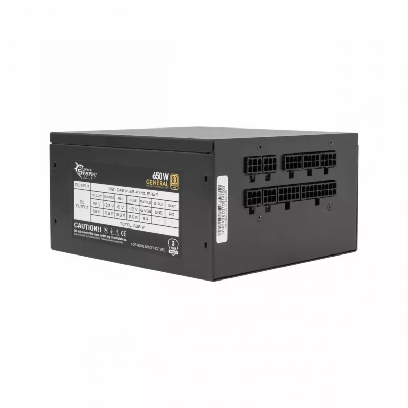 Fuente de alimentación White Shark GPSU-G650M 650W