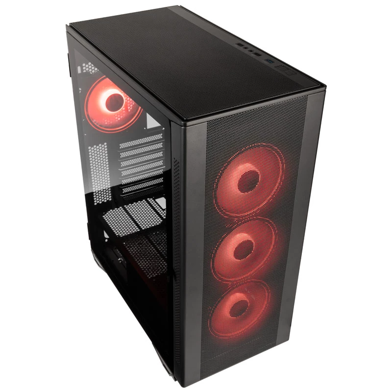 Caja Midi Tower Kolink Stronghold Prism gris