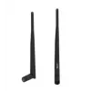 Antena de red TELTONIKA PR1URF51, 5 dBi, 2,4–2,4835 GHz, conector macho RP‑SMA, 50 Ω, polarización lineal, 195 mm, negra