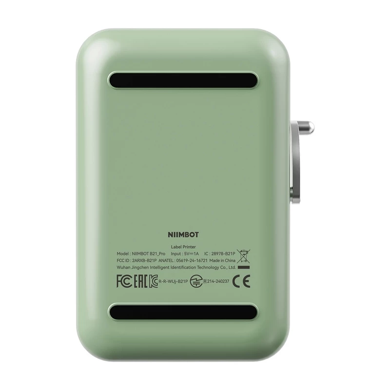 Niimbot B21 Pro Impresora de etiquetas portátil (verde)