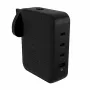 Hyper HyperJuice cargador de viaje USB-C GaN de 145W con 4 puertos - negro