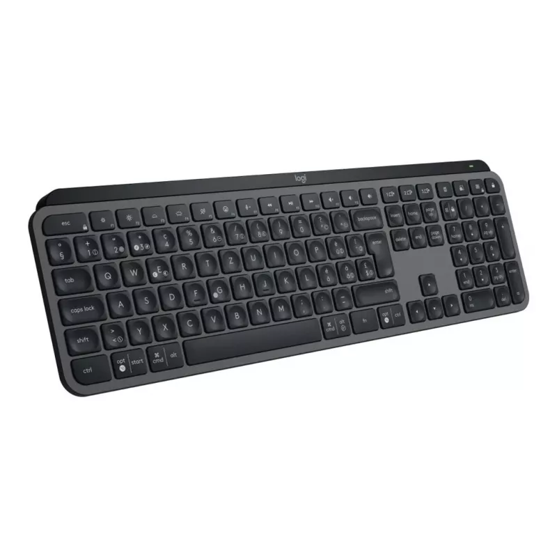 Teclado Logitech MX Keys S RF Wireless + Bluetooth QWERTZ Swiss grafito (920-011571)