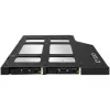 ICY DOCK - ToughArmor MB852M2PO-B - 2x SSD M.2 NVMe PCIe 4.0 a 2x marco extraíble Ultra Slim OCuLink