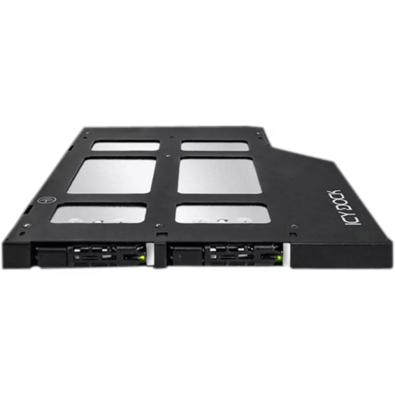 ICY DOCK - ToughArmor MB852M2PO-B - 2x SSD M.2 NVMe PCIe 4.0 a 2x marco extraíble Ultra Slim OCuLink