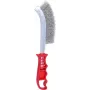 Cepillo de alambre KS Tools 201.2300, 250 mm, cerdas de acero, de mano