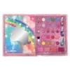 Cuaderno con funda de unicornio peluda, Clementoni – estilo diario de maquillaje
