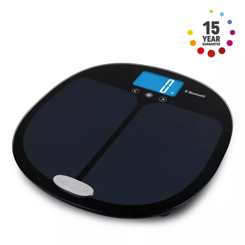 Báscula de baño Salter 9192 BK3R Curve Bluetooth Smart Analyzer