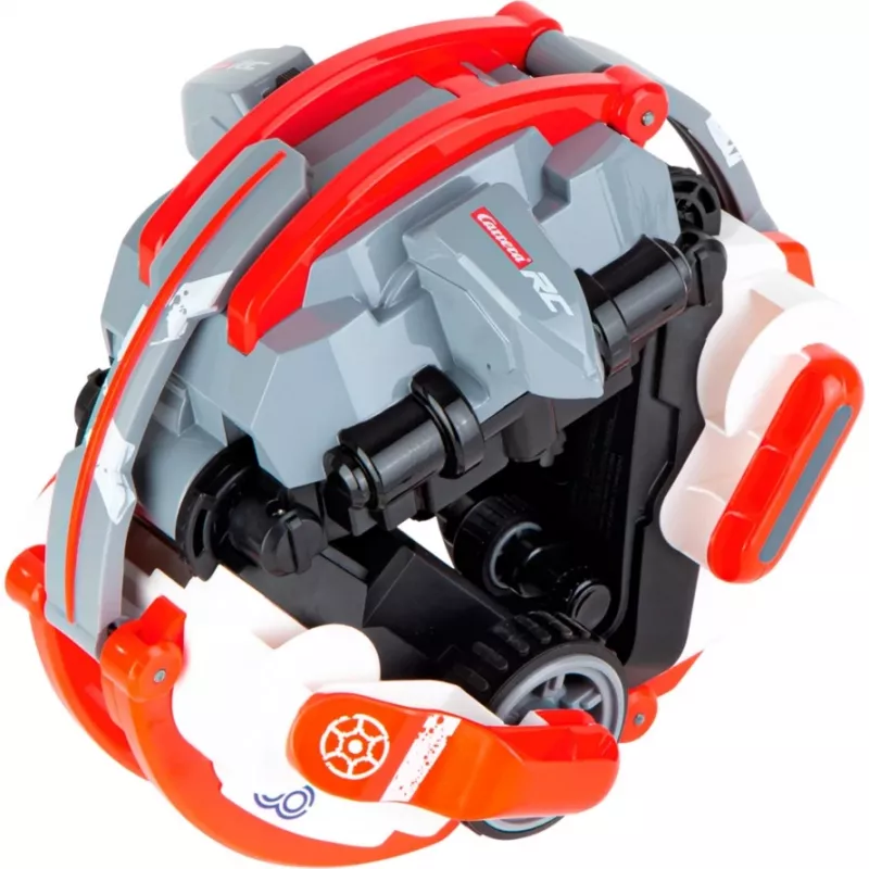 Coche radiocontrol CARRERA FoldNRoll Racer 2,4 GHz – Coche RC de juguete, diseño plegable/rodante