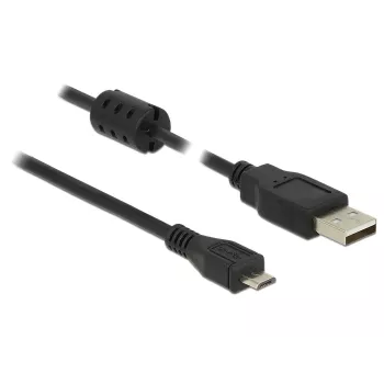Cable USB DeLOCK 84902 USB 2.0 1,5 m USB A Micro-USB B Negro