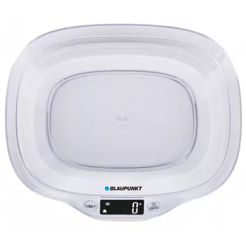 Báscula de cocina con bol Blaupunkt FKS501 - 5 kg, 1 g, bol, negro