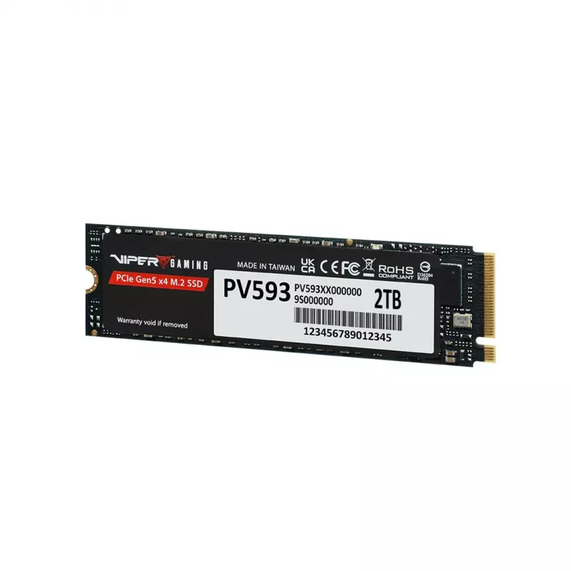 SSD M.2 2280 NVMe PCIe Gen5 x4 PATRIOT PV593P2TBM28H 2 TB, NVMe 2.0, 14000/13000 MB/s