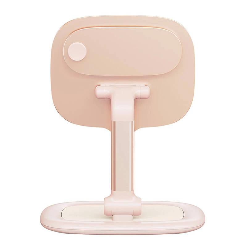 Soporte para tablet y móvil Baseus Seashell Series rosa – altura ajustable, ligero