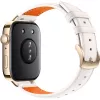 Watch Fit 3 (Solo-B19V), smartwatch oro/blanco, correa de piel en blanco