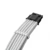 Cable CableMod Universal Pro ModMesh 16‑Pin a 16‑Pin con funda StealthSense, 60 cm, blanco