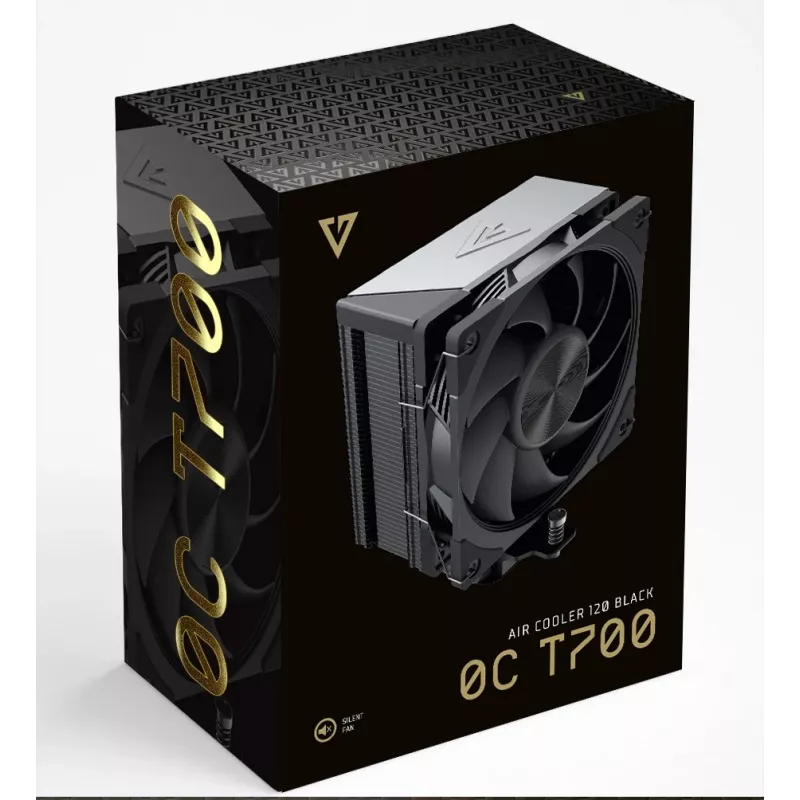 MODECOM Volcano 0C T700 disipador de CPU por aire 12 cm negro