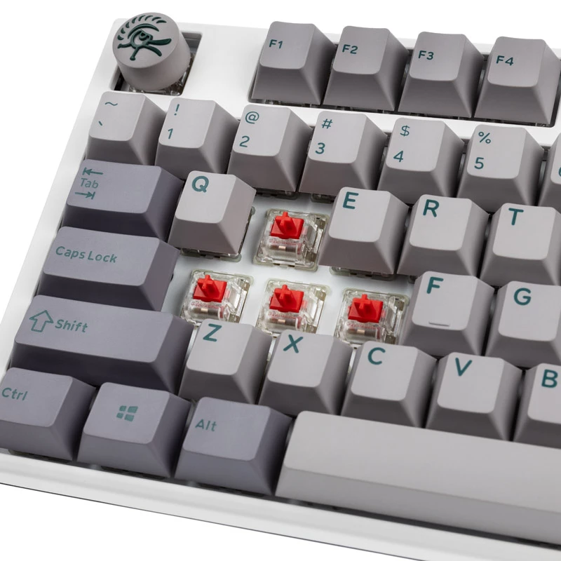 Teclado Ducky One 3 gaming USB gris