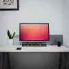 Altavoz de PC 2 en 1 Barra de sonido para ordenador con retroiluminación LED RGB, estéreo, gaming, USB 2 x 3W AUX 3,5 mm