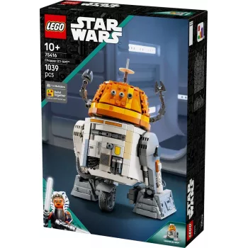 Set de construcción LEGO Star Wars Chopper C1-10P modelo de droide astromecánico 75416, 1039 piezas, edad 10+, altura 220 mm