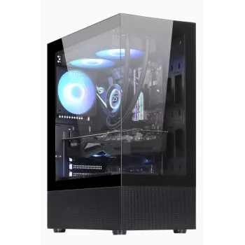 Carcasa | GOLDEN TIGER | Factores de forma de placa base compatibles ATX/Micro-ATX | Negro | Semitorre | Raider DK-6 | RAIDERDK6