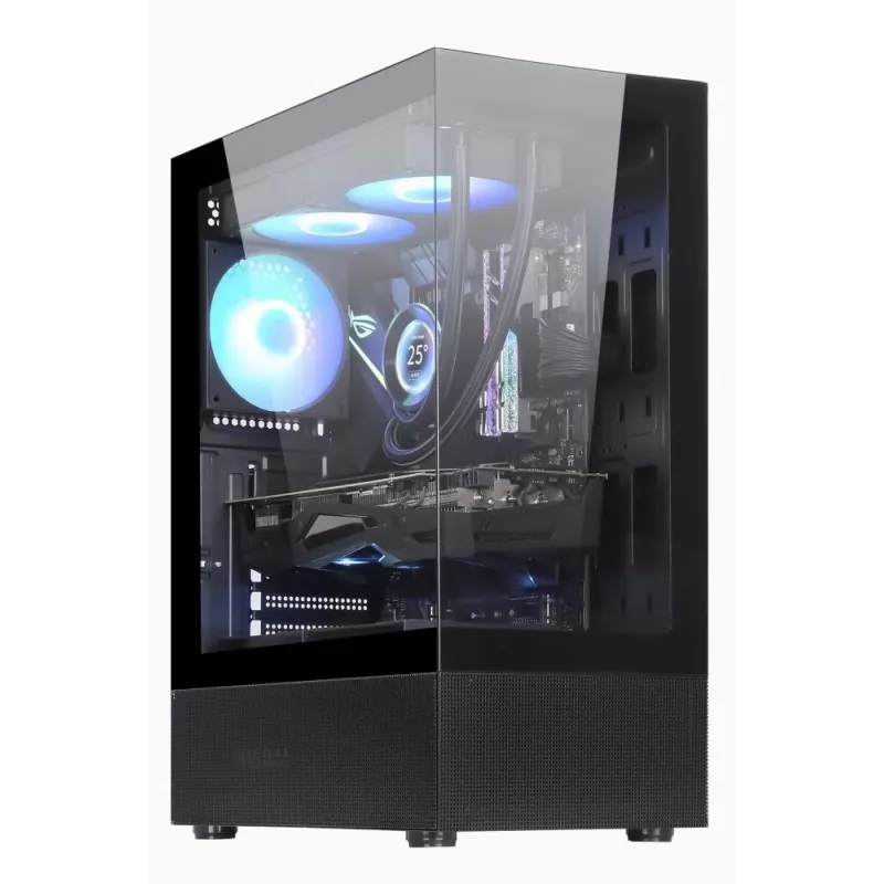 Carcasa | GOLDEN TIGER | Factores de forma de placa base compatibles ATX/Micro-ATX | Negro | Semitorre | Raider DK-6 | RAIDERDK6