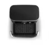 Freidora de aire caliente doble de 10,4 L Ninja AF500EU, independiente, 2470 W, negra, acero inoxidable