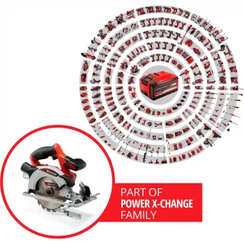 Einhell TE-CS 18/165-1 Li - Solo 16,5 cm negro, rojo, plata 4200 rpm