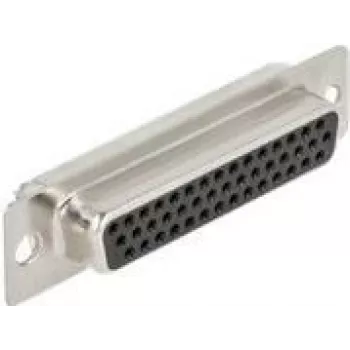Conector de cable DeLOCK 66718 D-Sub HD de 44 pines negro plata
