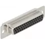 Conector de cable DeLOCK 66718 D-Sub HD de 44 pines negro plata